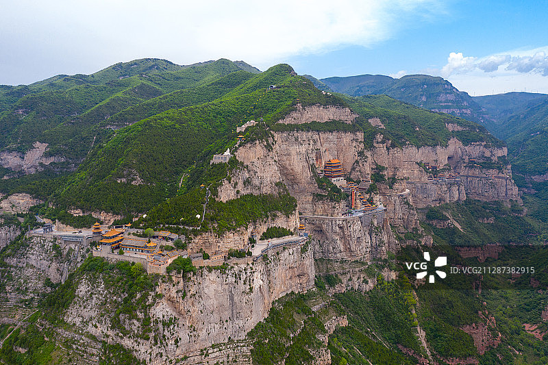山西晋中介休绵山风景区图片素材