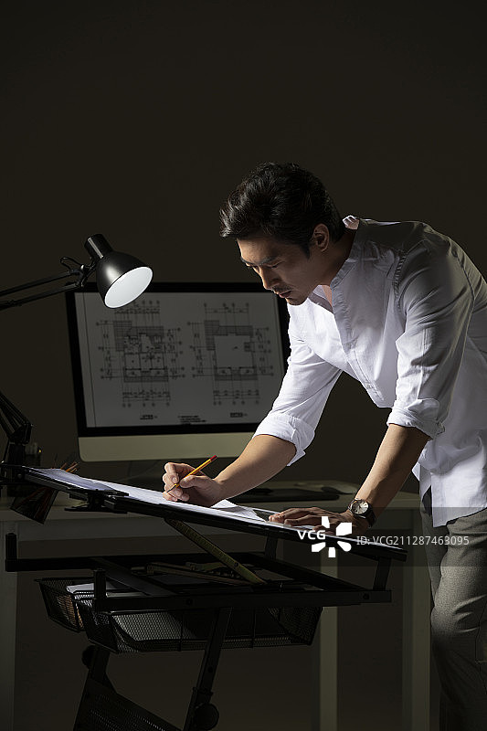 设计师制作图纸图片素材