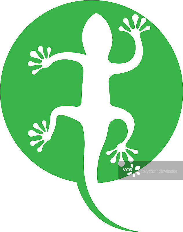蜥蜴标志模板图标图片素材