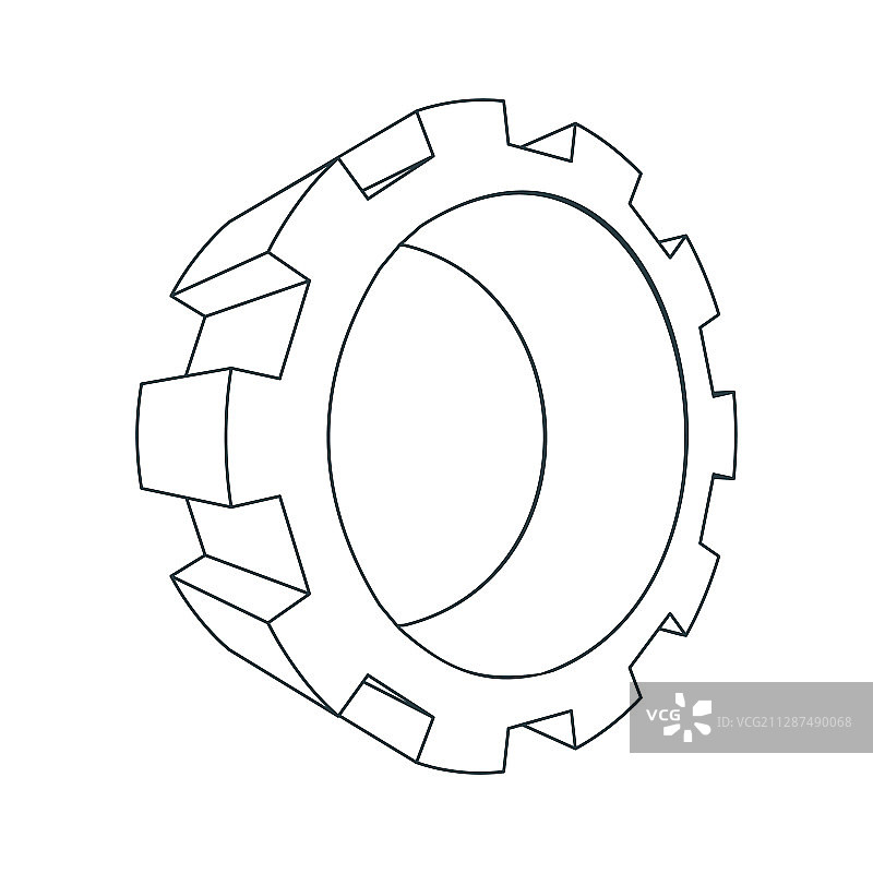 3D齿轮图片素材