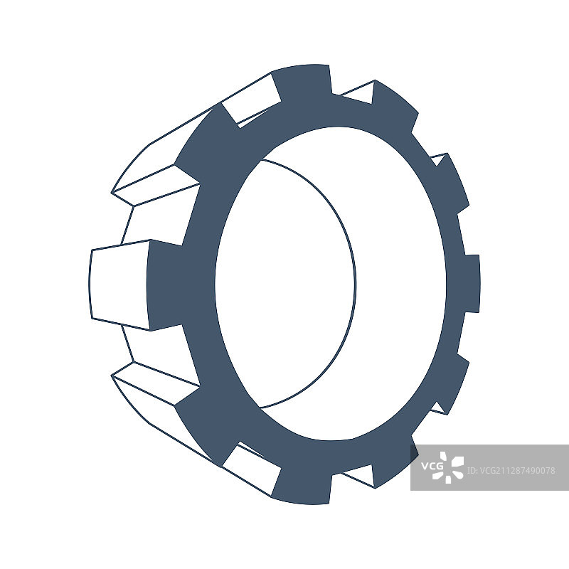 3D齿轮图片素材