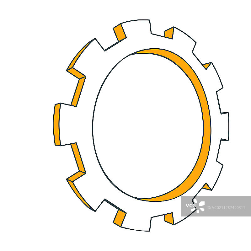 3D齿轮图片素材