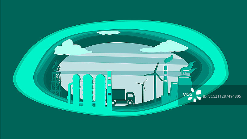 工业页眉banner图片素材