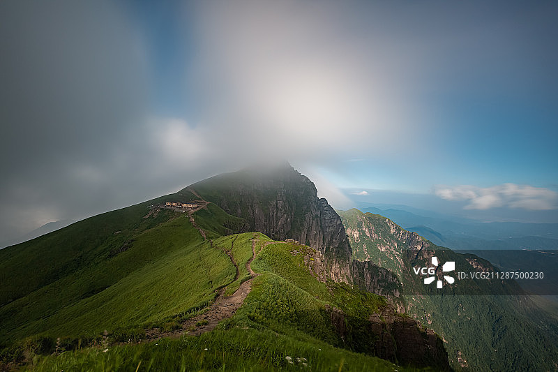 中国江西省萍乡市武功山风景区风光图片素材