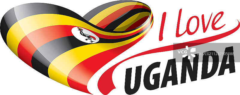 乌干达国旗A形图片素材