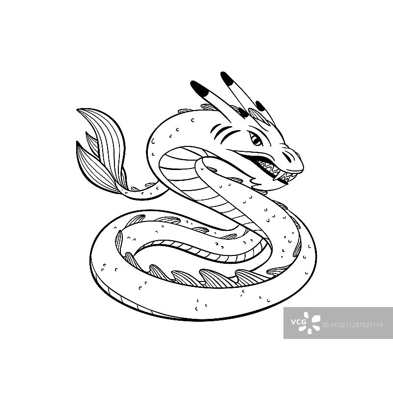 神话动物魔法生物套装图片素材