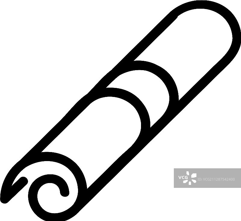 羊皮纸卷轴图标图片素材