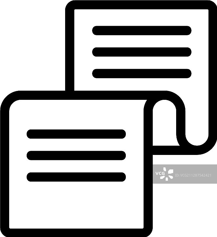 羊皮纸卷轴图标图片素材