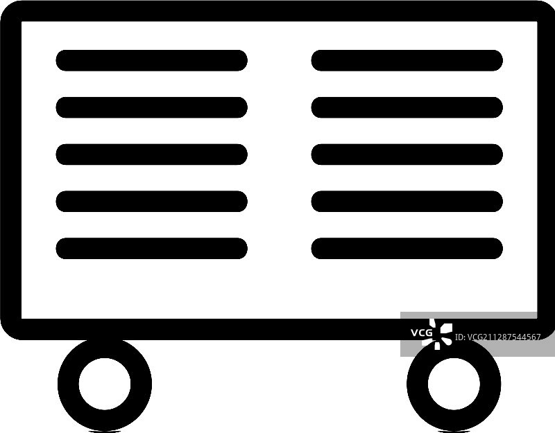 房屋空气加热器轮廓图标图片素材