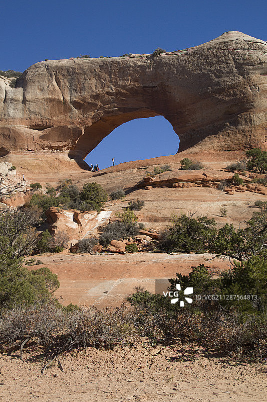 威尔逊拱门图片素材