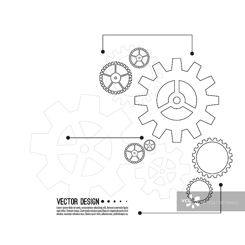 齿轮和 cogwheel 机械图片素材