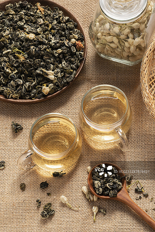 茉莉花茶图片素材