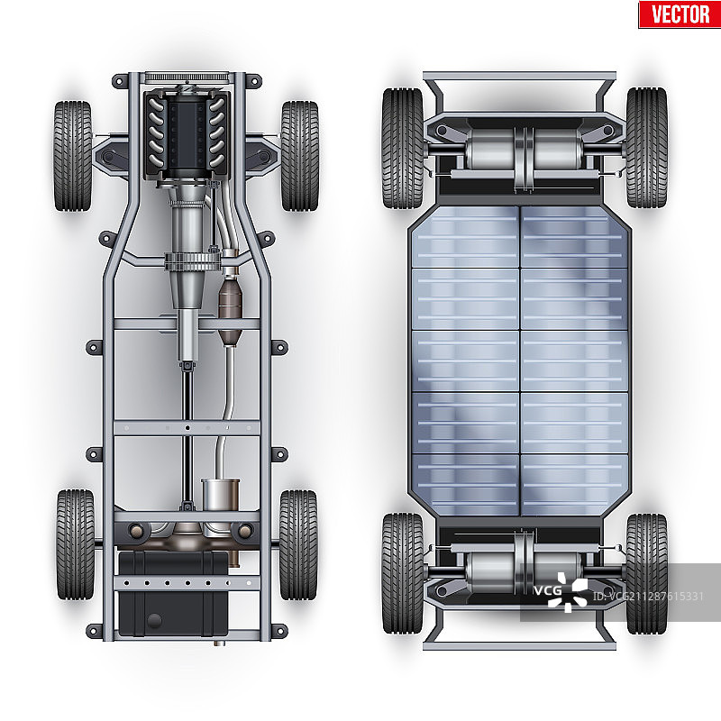 汽车行驶底盘套件图片素材