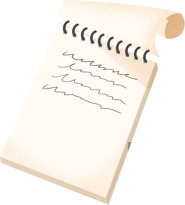 记事本图片素材