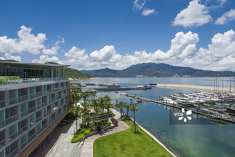 度假游艇俱乐部图片素材