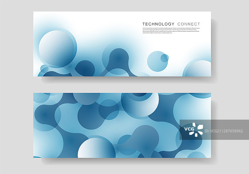 抽象设计banner模板图片素材