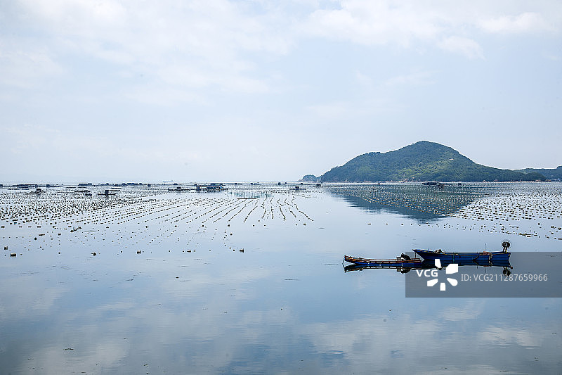 广东省汕头市南澳岛海洋养殖场图片素材