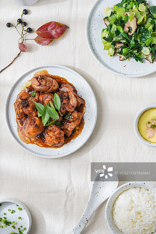 一人食在家简单的一餐图片素材