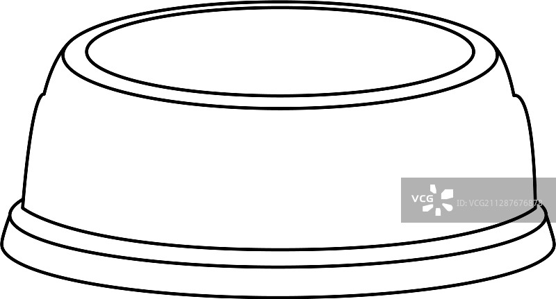 宠物餐盘隔离图标图片素材