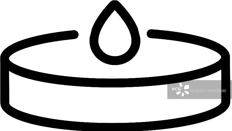 血液细胞分析轮廓图标图片素材