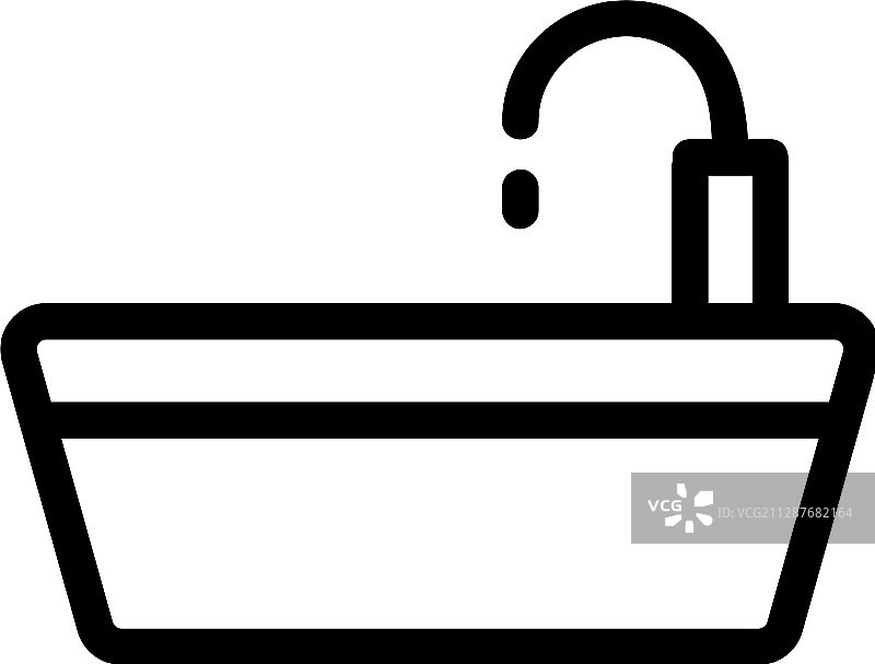 饮水喷泉图标图片素材