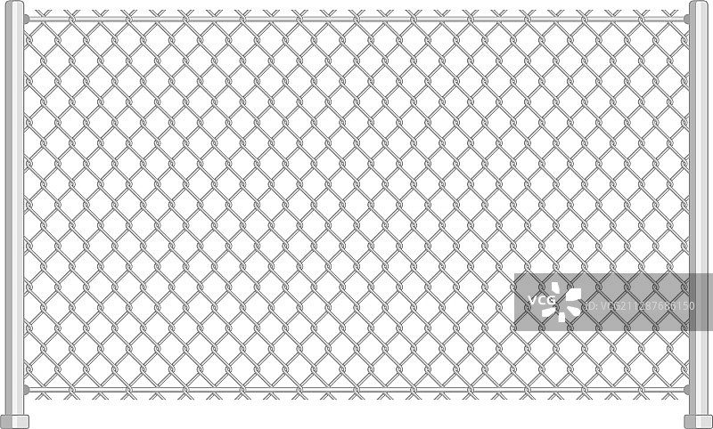 链条围栏图片素材