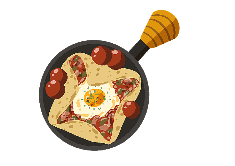 可丽饼图片素材