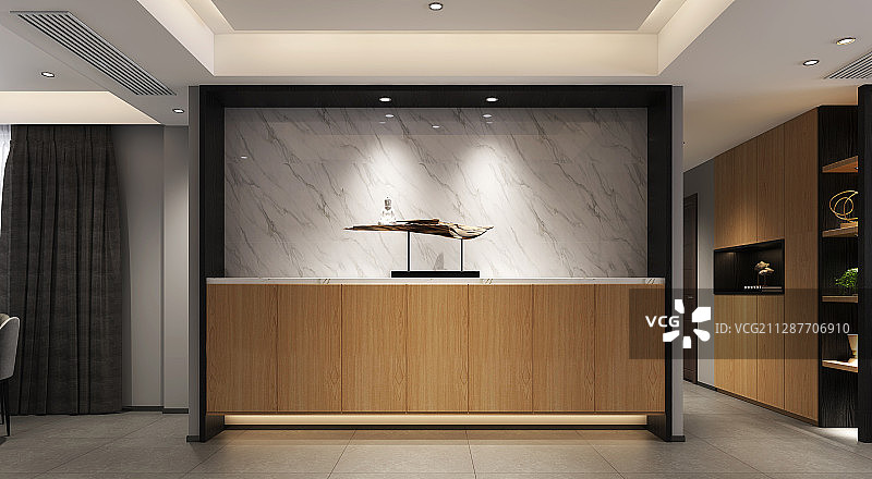 高档居家门厅图片素材