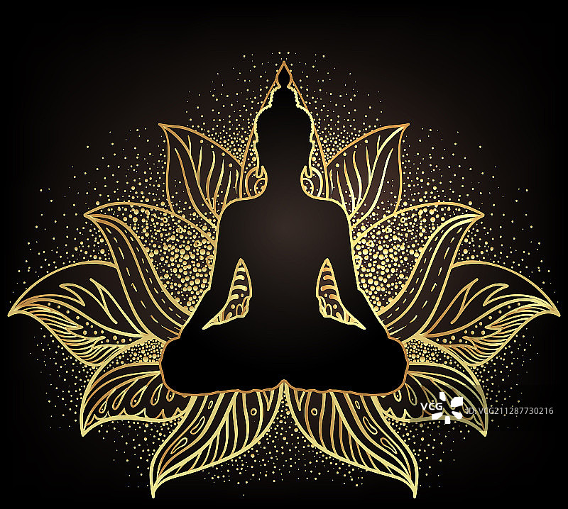 脉轮概念：内在爱、光与平静图片素材