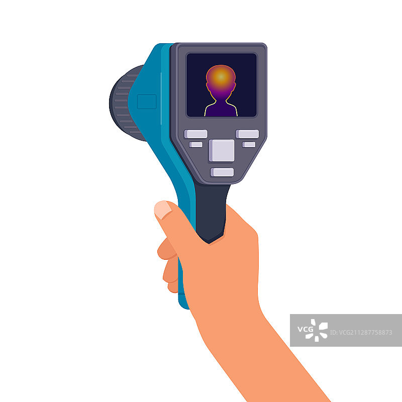 手持热成像相机图片素材