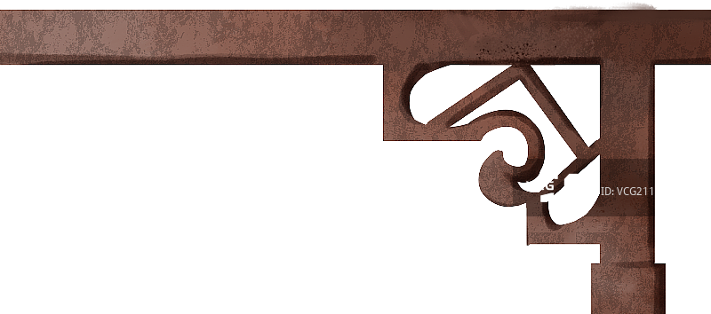 古风木制桌子图片素材