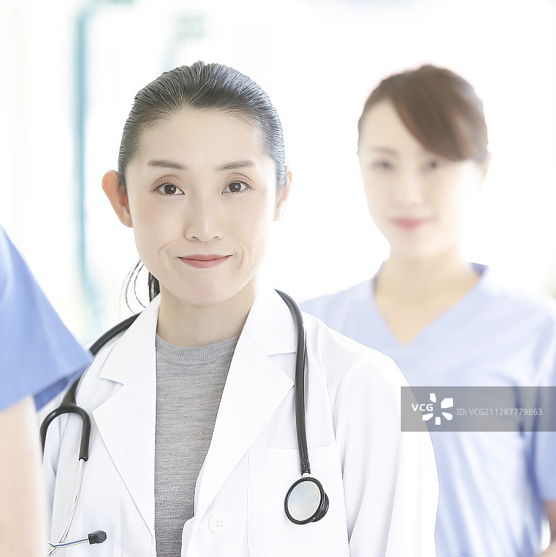 医疗医院女医生护士图片素材