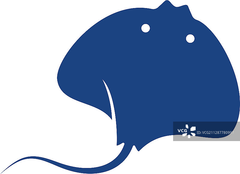 黄貂鱼Logo图片素材