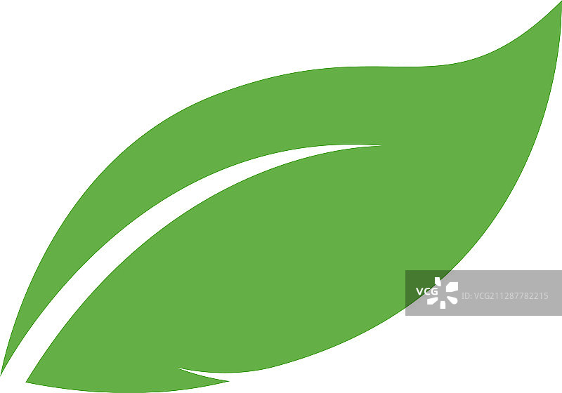 绿叶标志图片素材