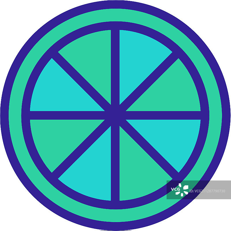 青柠图标轮廓符号图片素材