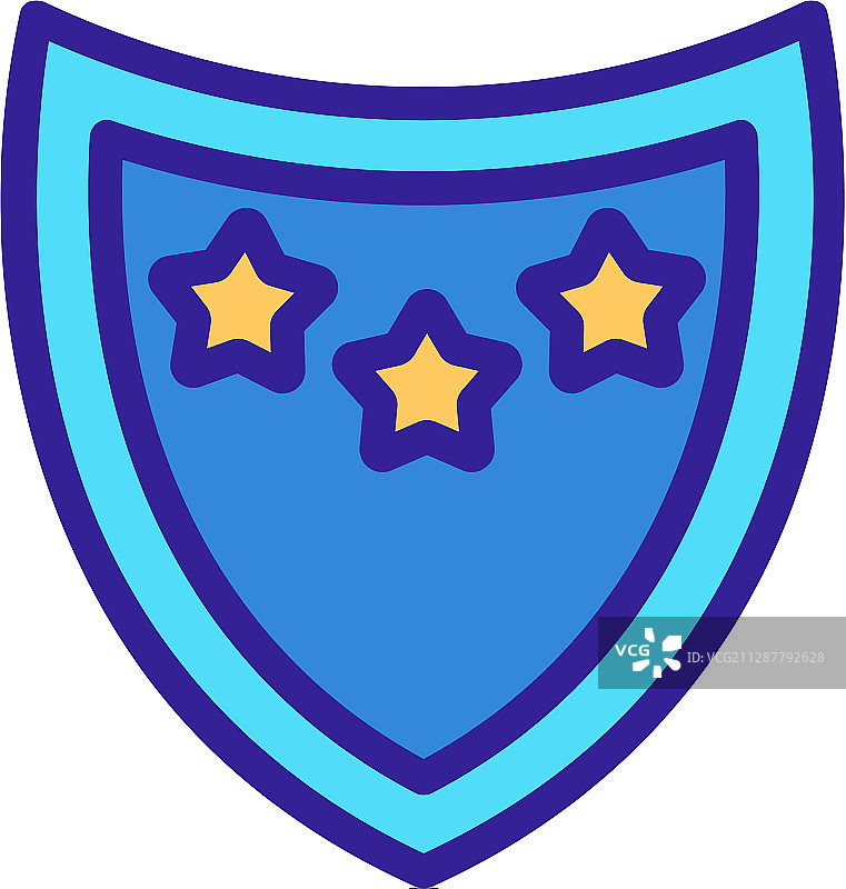 纹章图标轮廓符号图片素材