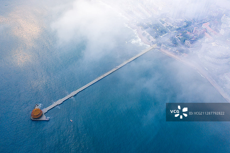 青岛栈桥图片素材