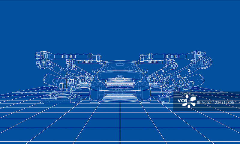 组装汽车图片素材