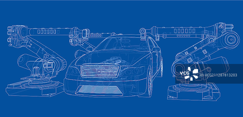 组装汽车图片素材