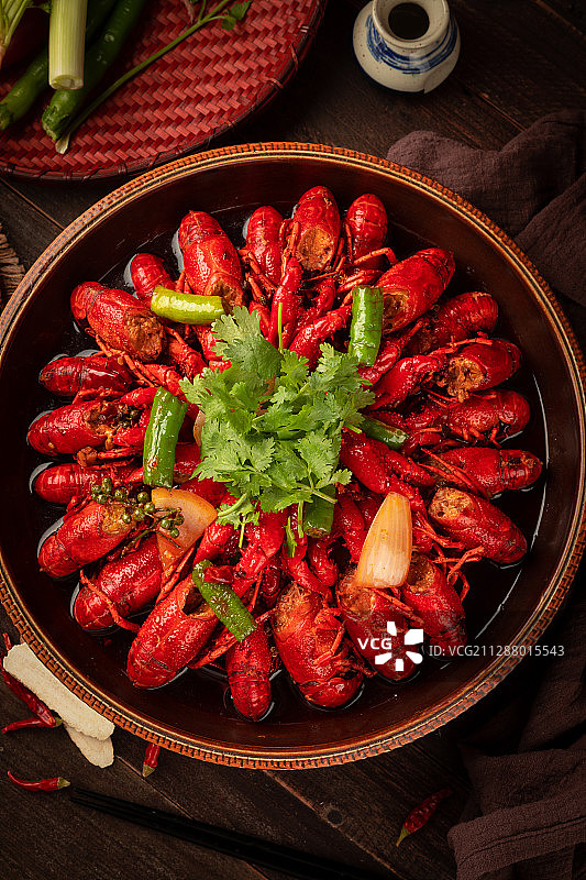 麻辣小龙虾图片素材