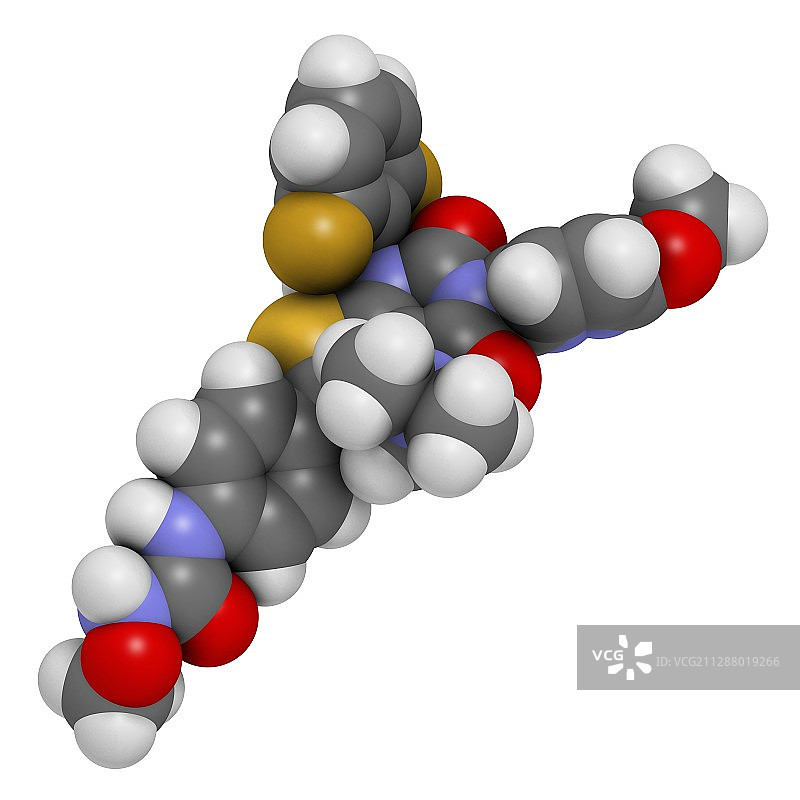 瑞戈列克司药物分子图片素材