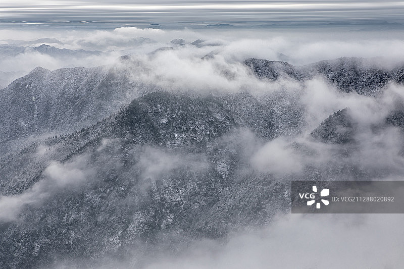 水墨九宫山（3）图片素材