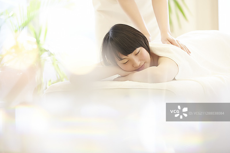 女子美容院图片素材