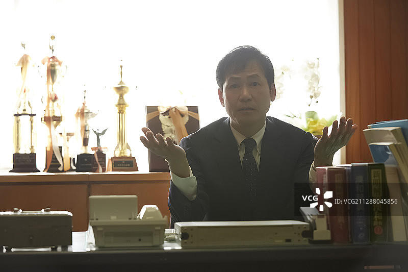 学校校长办公室经理图片素材