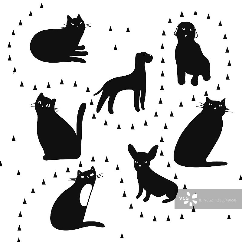 猫猫狗狗图片素材