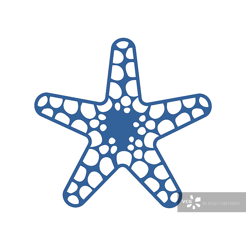 独立海星图标图片素材