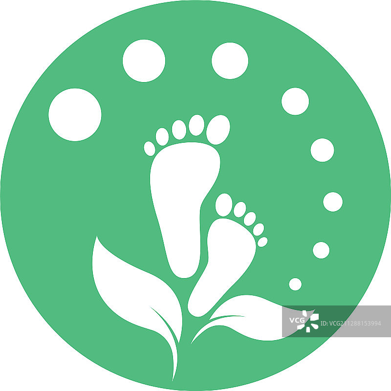 足部理疗师Logo图标图片素材
