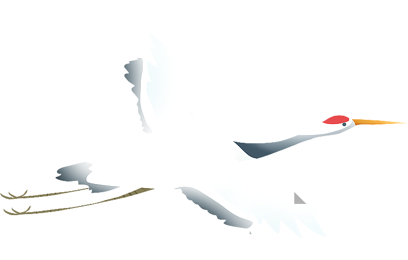 仙鹤元素图片素材