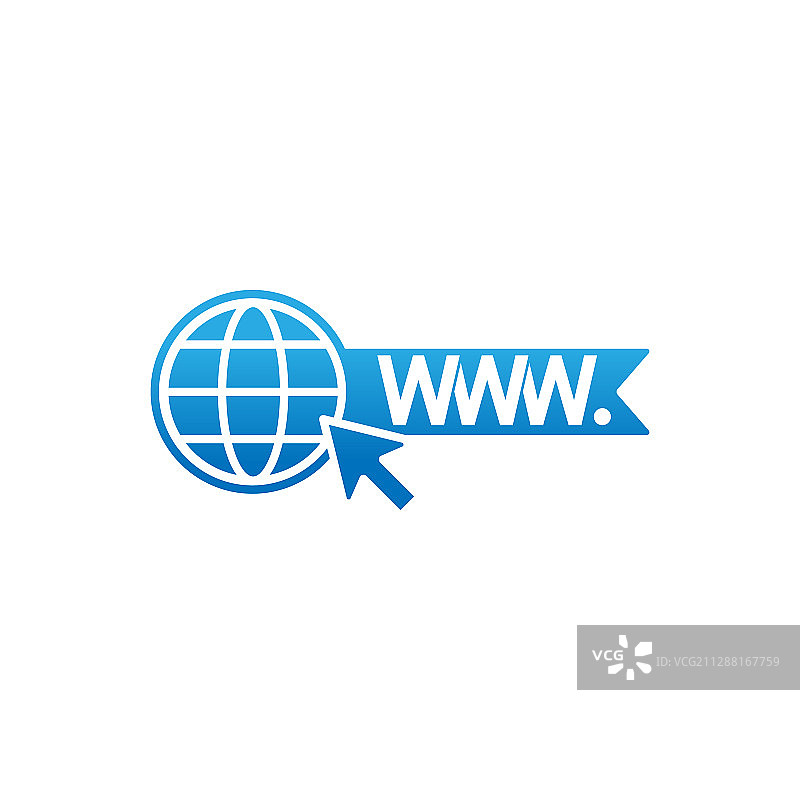 网站图标设计WWW图标图片素材