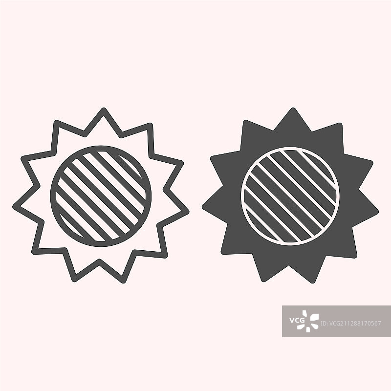 日食线条和符号图标满月点图片素材